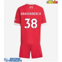 Liverpool Ryan Gravenberch #38 Replica Home Minikit 2025-26 Short Sleeve (+ pants)